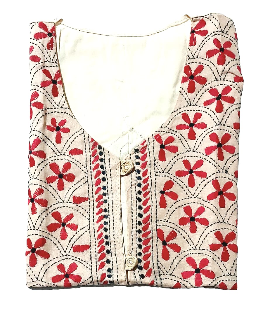 Handmade Hand-Embroidered Kantha Jackets