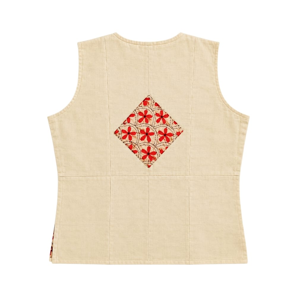 Handmade Hand-Embroidered Kantha Jackets