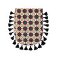 Gajji Silk Ajrakh Printed Leather Crossbody Flip Sling Bag