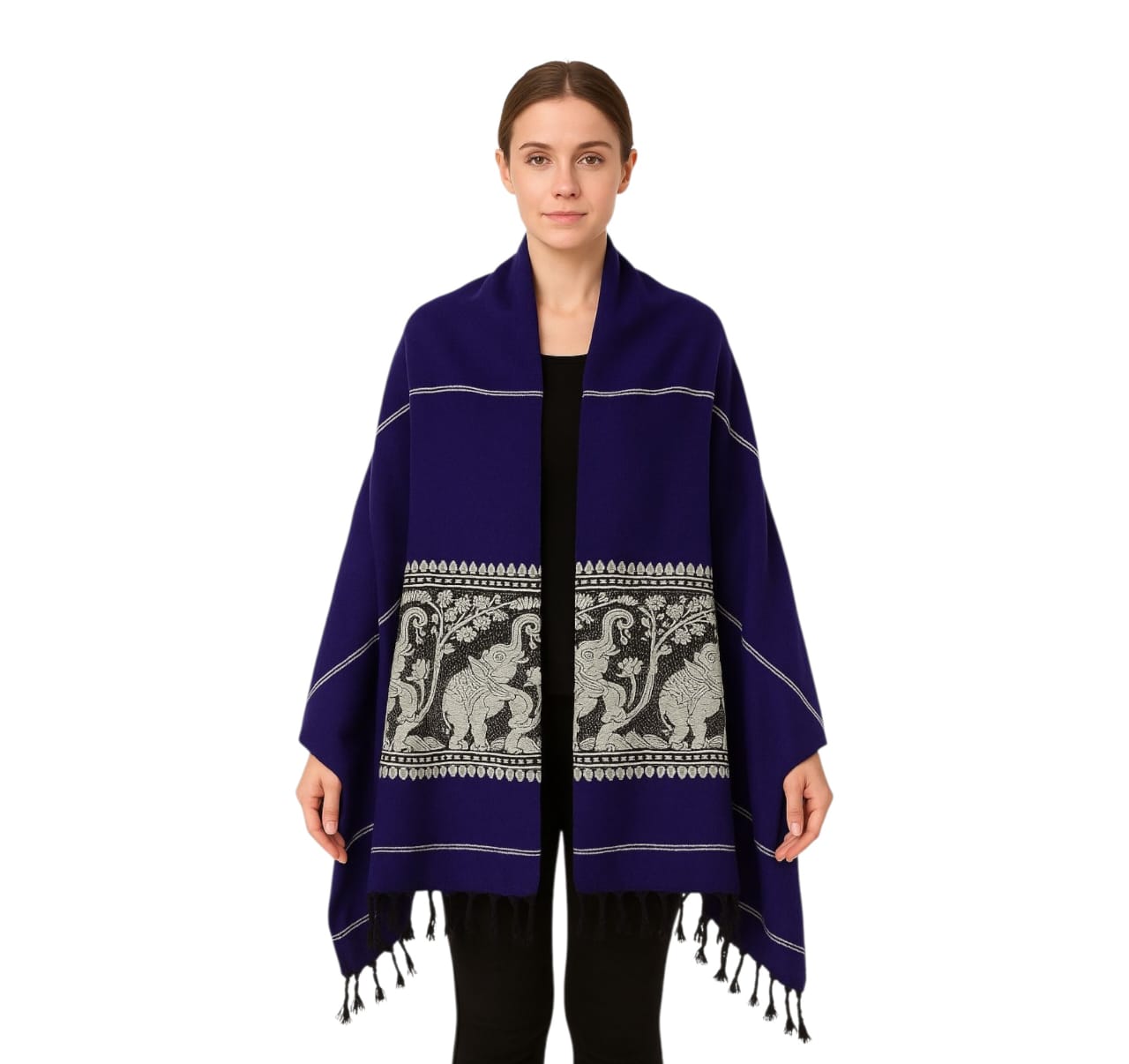 Purely Handwoven Lightweight Shawl for Women & Girls