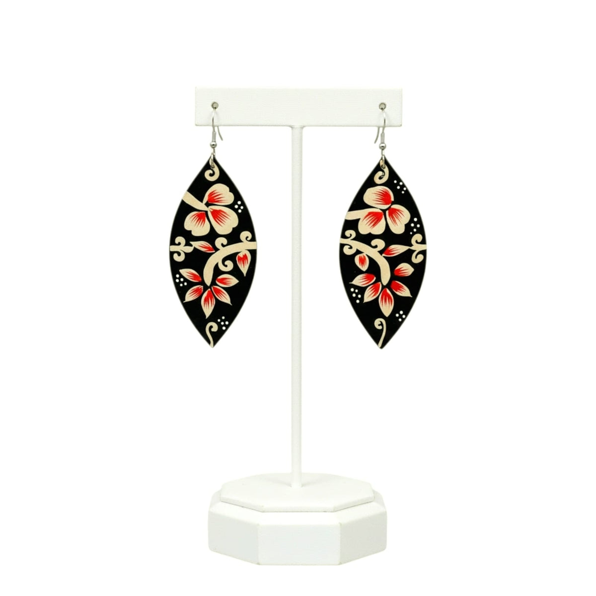 Purely Handmade & Handpainted Clay Earrings