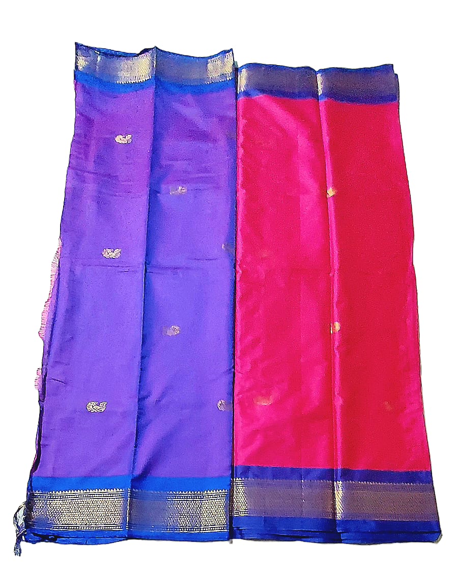 Exquisite Kadiyal Paithani Silk Saree
