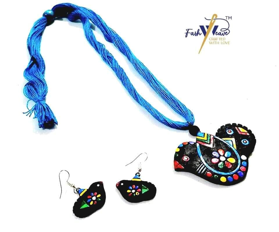 Terracotta Thread Necklace Sets