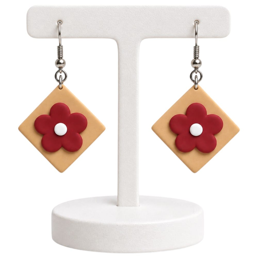 Purely Handmade Clay Earrings