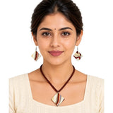 Purely Handmade Clay Jewellery Sets (Marble Design) for Women & Girls
