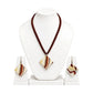 Purely Handmade Clay Jewellery Sets (Marble Design) for Women & Girls