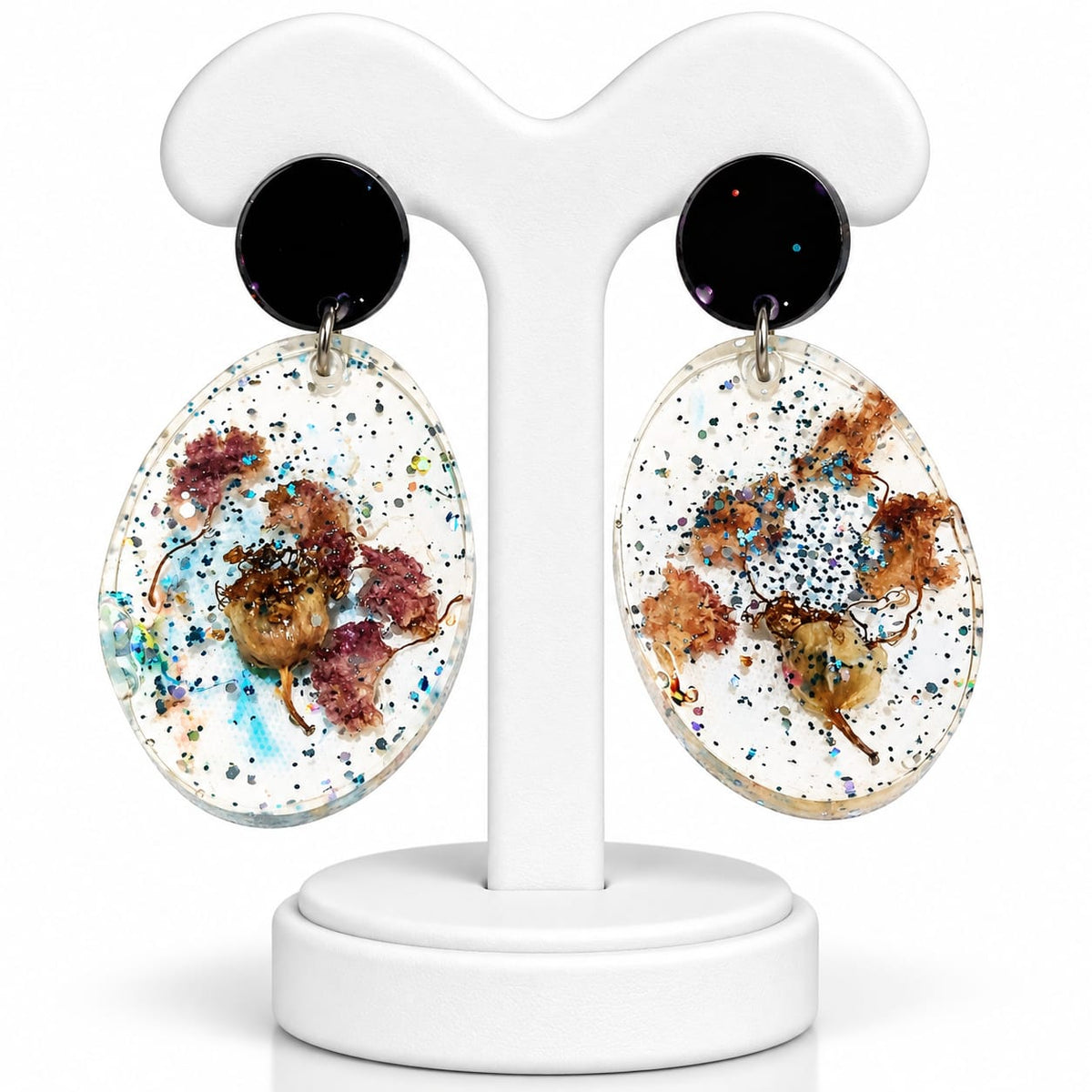 Premium Purely Handmade Resin Jewellery Earrings for Women & Girls
