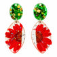 Premium Purely Handmade Resin Jewellery Earrings for Women & Girls
