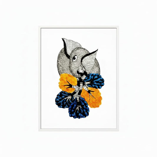 Gond Art Wall Paintings For Wall Decoration