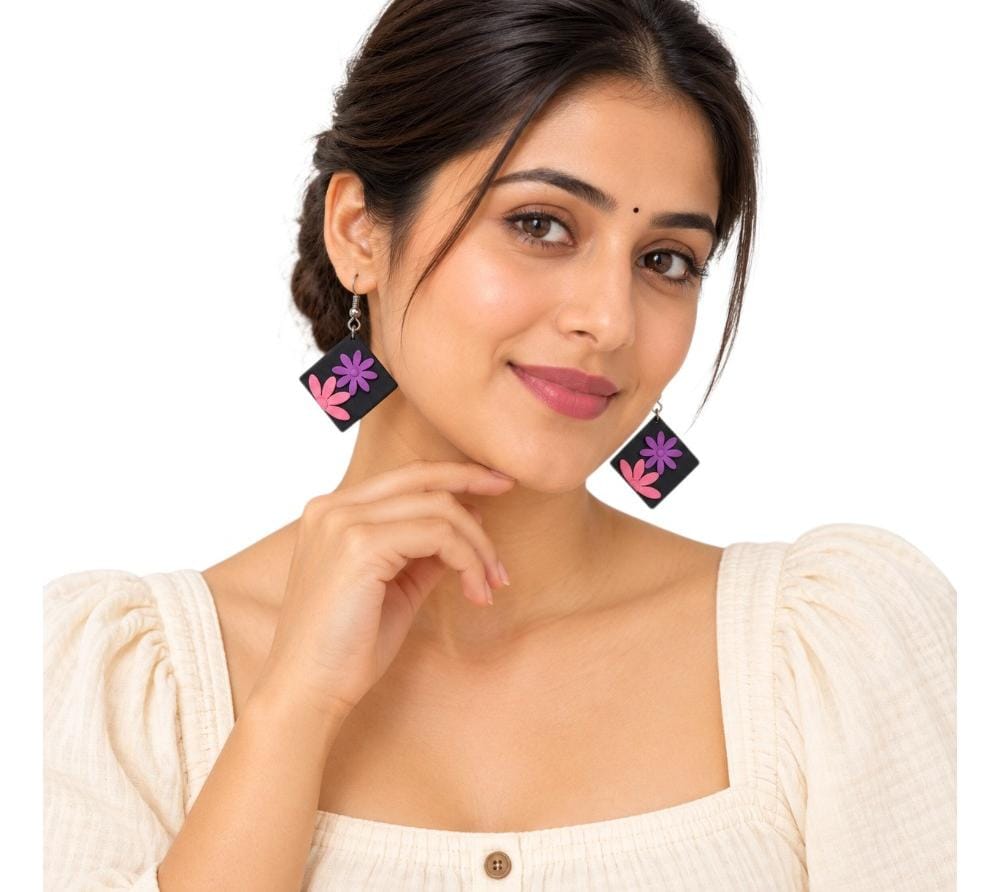 Purely Handmade Clay Earrings