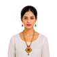 Purely Handmade Terracotta Rope Necklace With Earrings