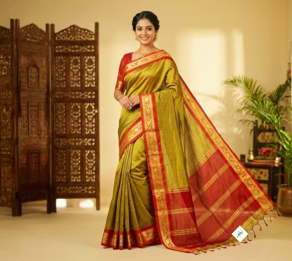 Pure Handloom Cotton Silk Sarees