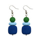 Purely Handmade Matt Finish Clay Drop Earrings