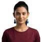 Purely Handmade Matt Finish Clay Drop Earrings