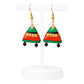 Purely Handmade Terracotta Metallic Conical Jhumka Designer Earrings