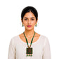 Purely Handmade Terracotta Rope Necklace With Earrings