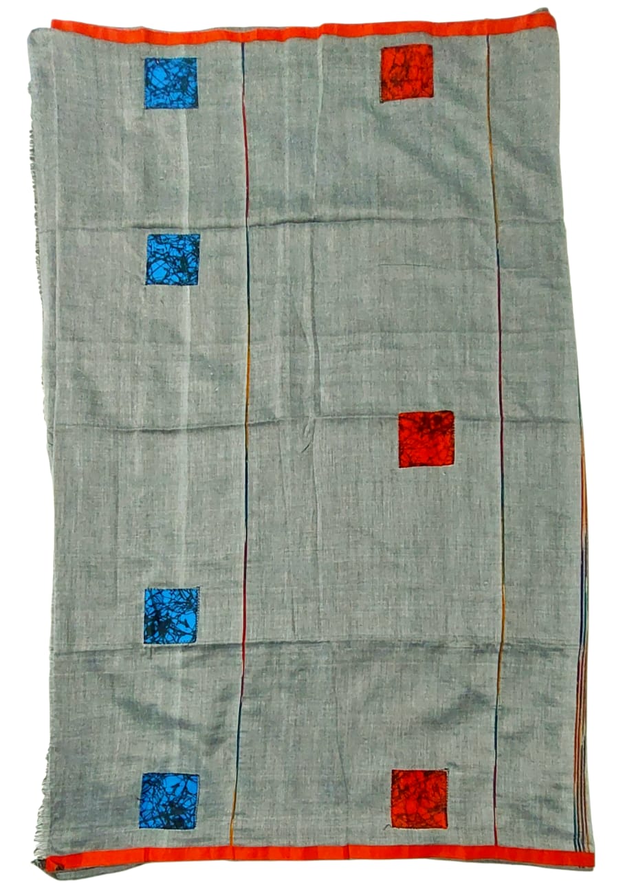 Pure Cotton  Patch Work Saree