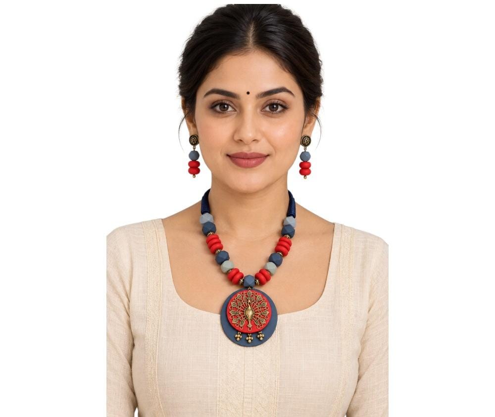 Premium Purely Handmade Clay Jewellery Sets for Women & Girls