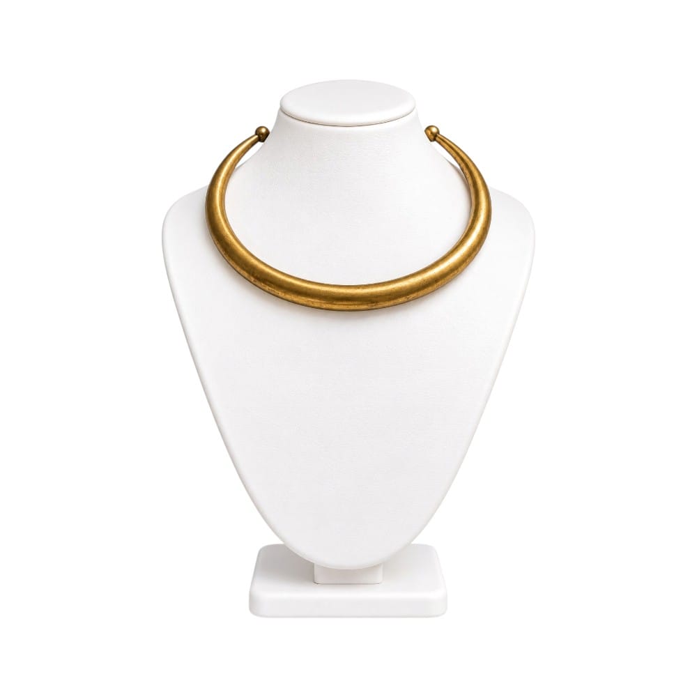Purely Handmade Lightweight Brass Neckpiece