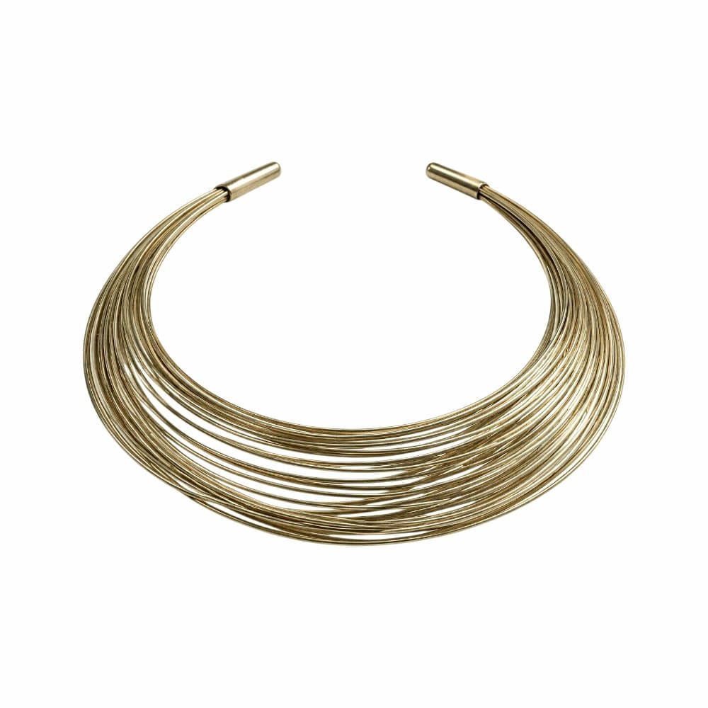 Purely Handmade Lightweight Brass Neckpiece