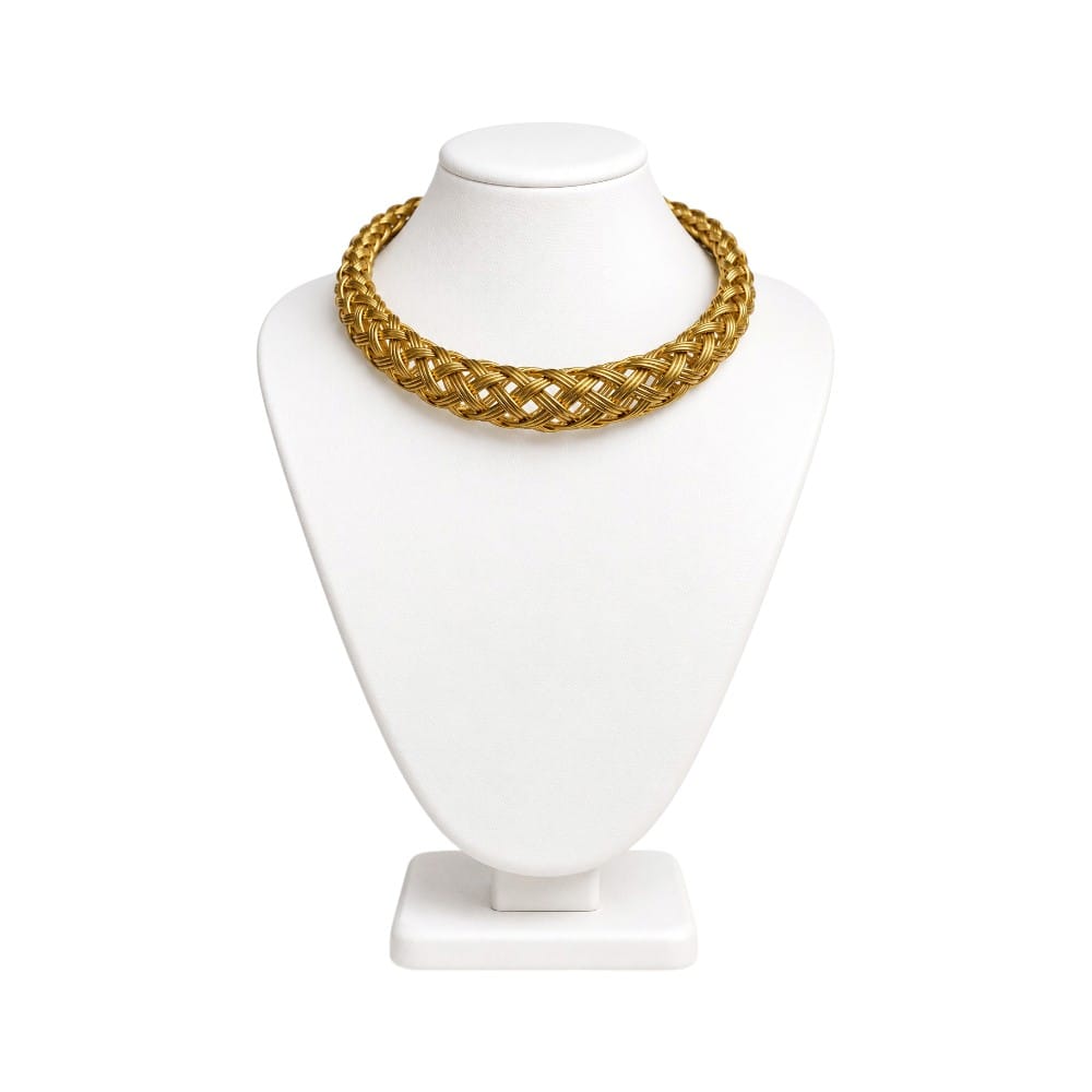 Purely Handmade Lightweight Brass Neckpiece