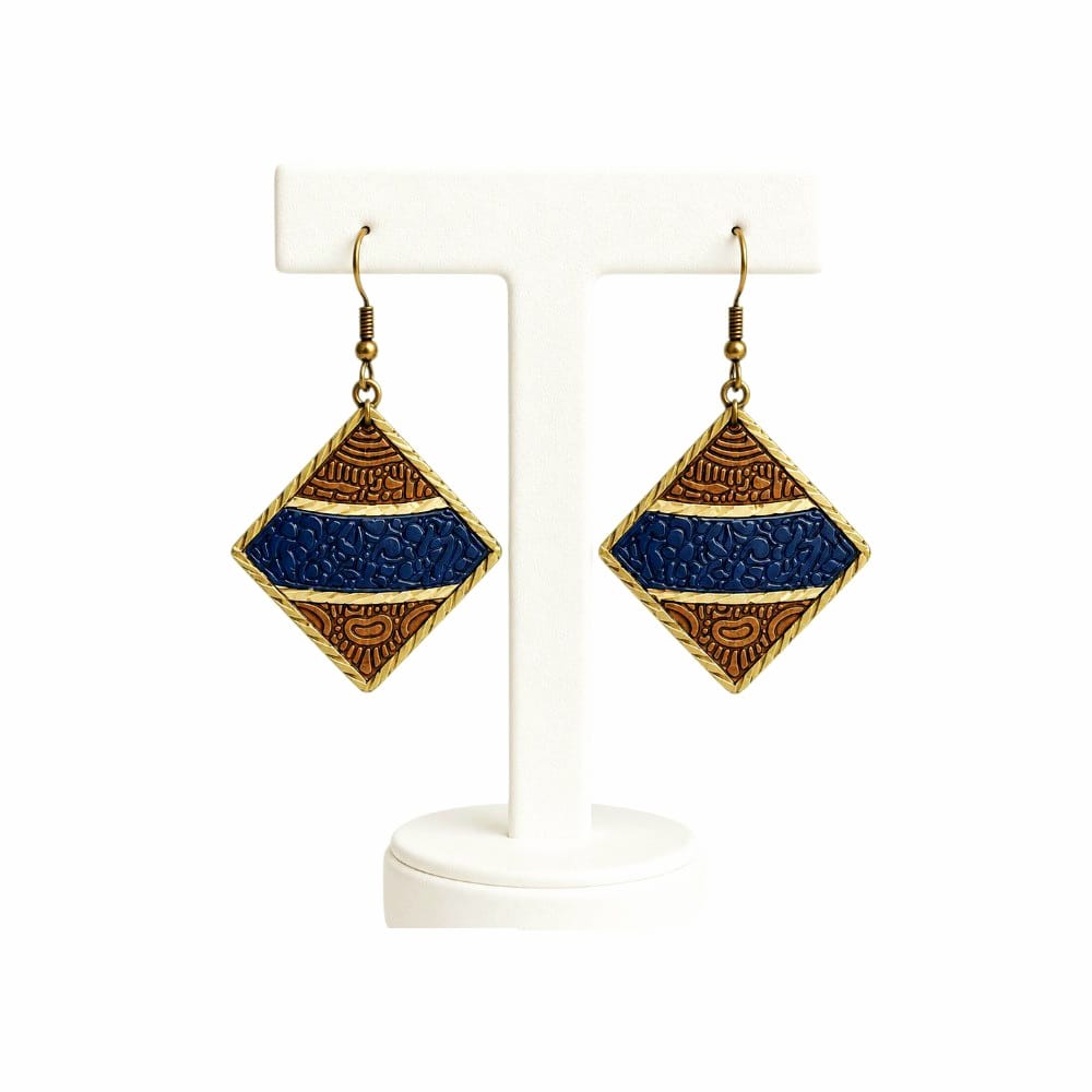 Purely Handmade Brass Earrings