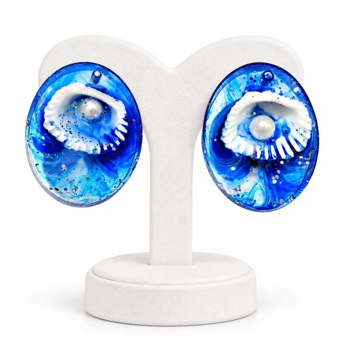 Premium Purely Handmade Resin Jewellery Earrings for Women & Girls