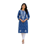 Pure Cotton Hand Embroidered Chikankari Kurtis For Women & Girls