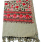 Premium Kashmiri Aari Embroidered Lightweight Shawl for Women & Girls
