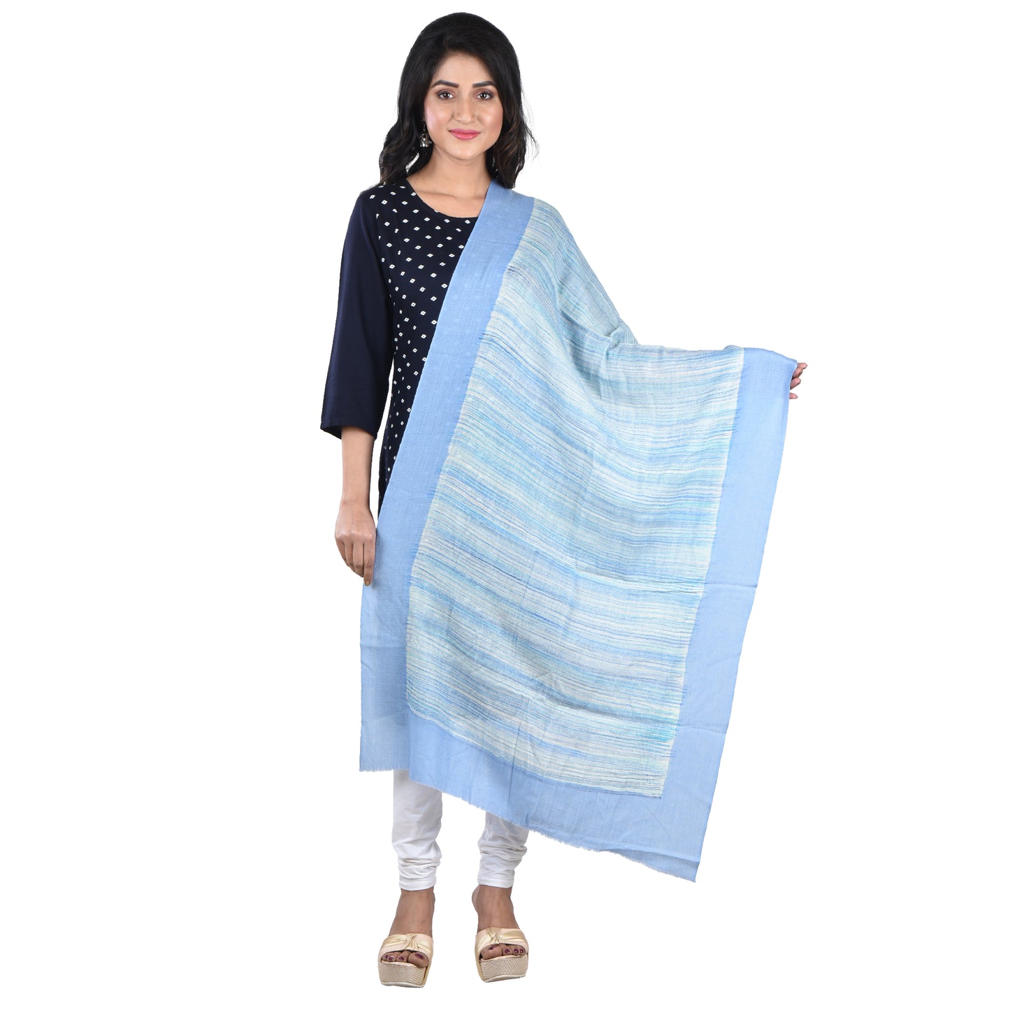 Purely Handmade Soft Lightweight Cashmere Stoles for Women