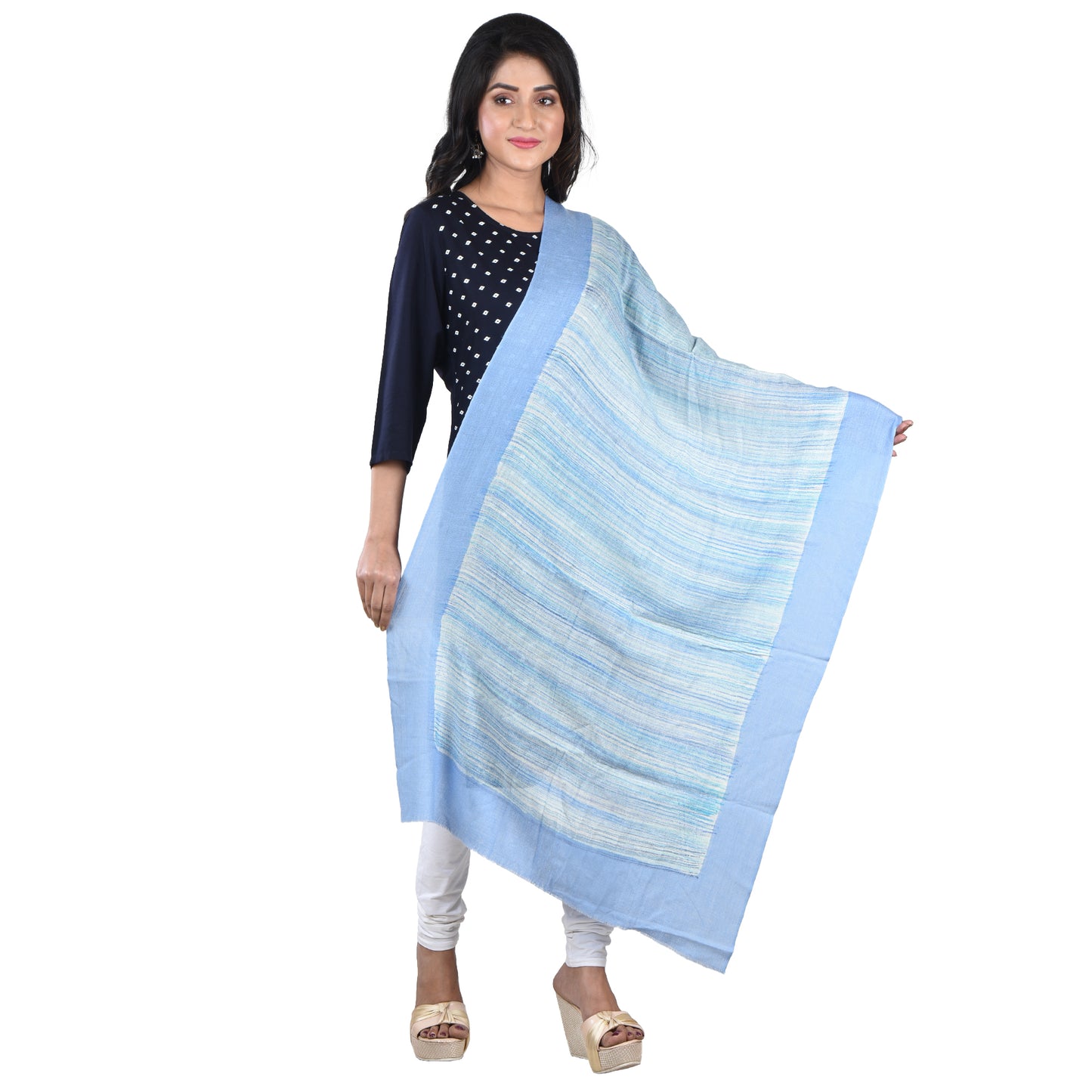 Purely Handmade Soft Lightweight Cashmere Stoles for Women