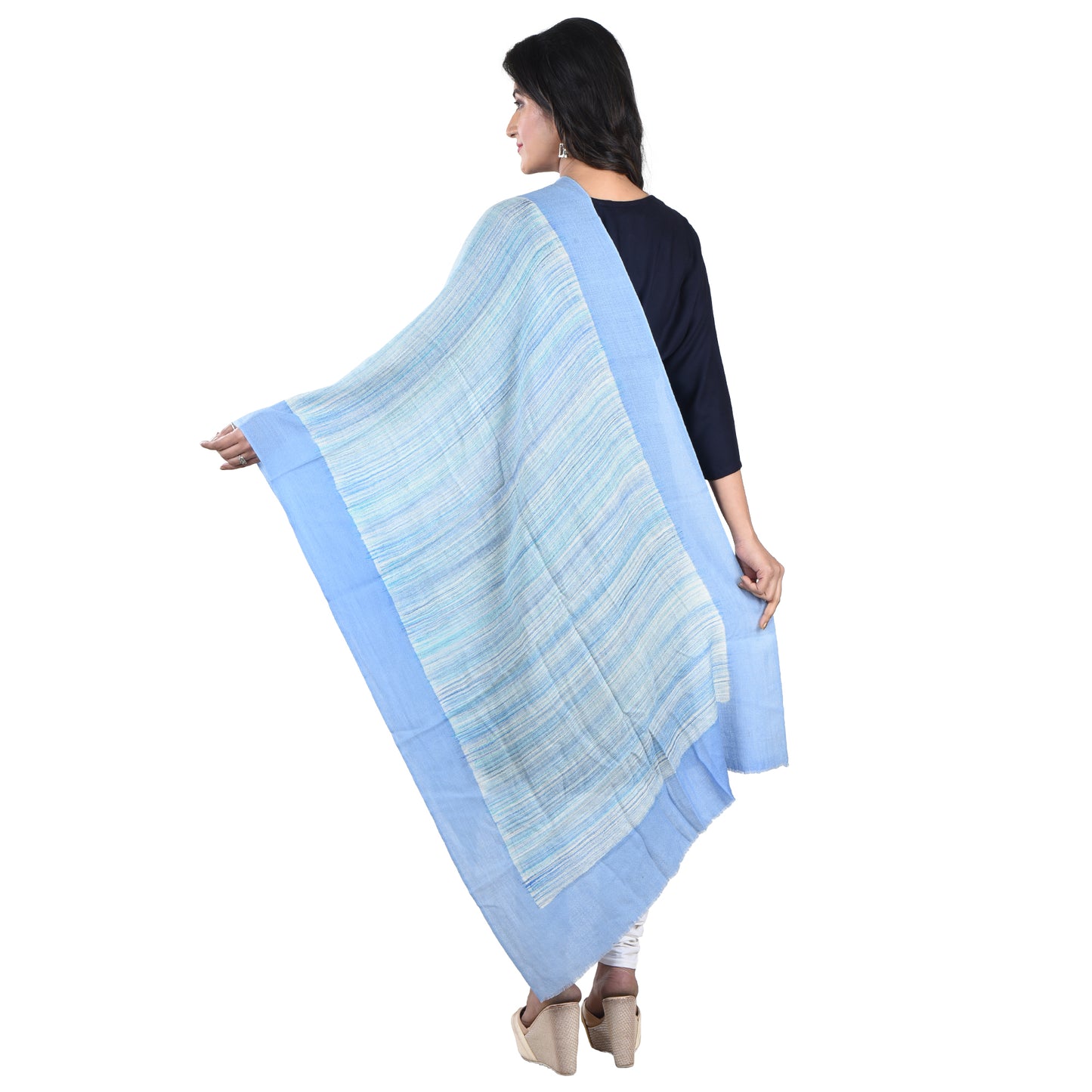 Purely Handmade Soft Lightweight Cashmere Stoles for Women