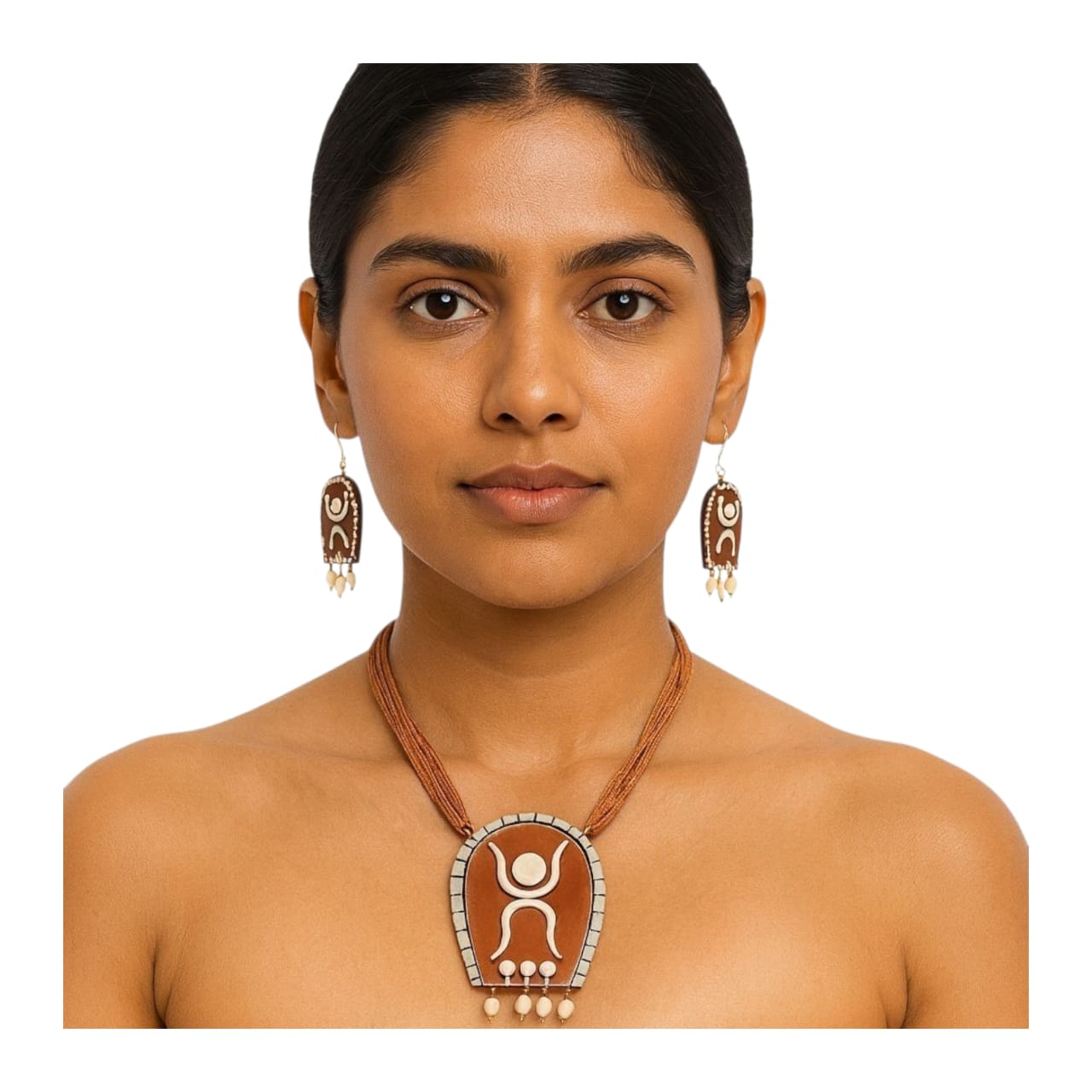 Terracotta Thread Necklace Sets
