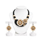 Purely Handmade Clay Jewellery Sets (With Earrings) for Women & Girls