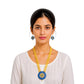 Purely Handmade Terracotta Rope Necklace With Earrings