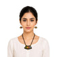 Purely Handmade Terracotta Rope Necklace With Earrings