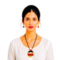 Purely Handmade Terracotta Rope Necklace With Earrings