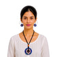 Purely Handmade Terracotta Rope Necklace With Earrings