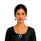 Purely Handmade Terracotta Rope Necklace With Earrings