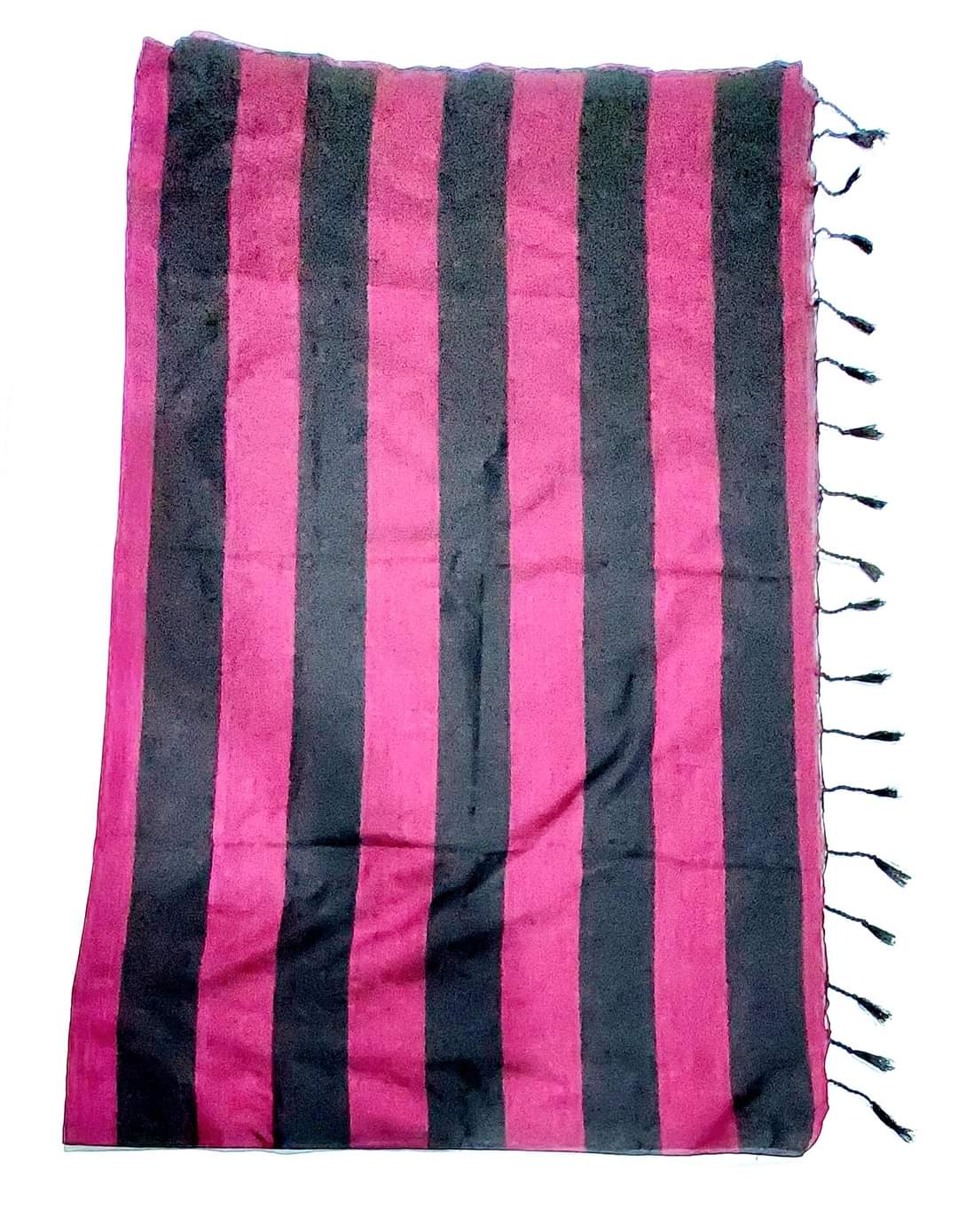 Pure Cotton Handloom Striped Sarees with Blouse Piece