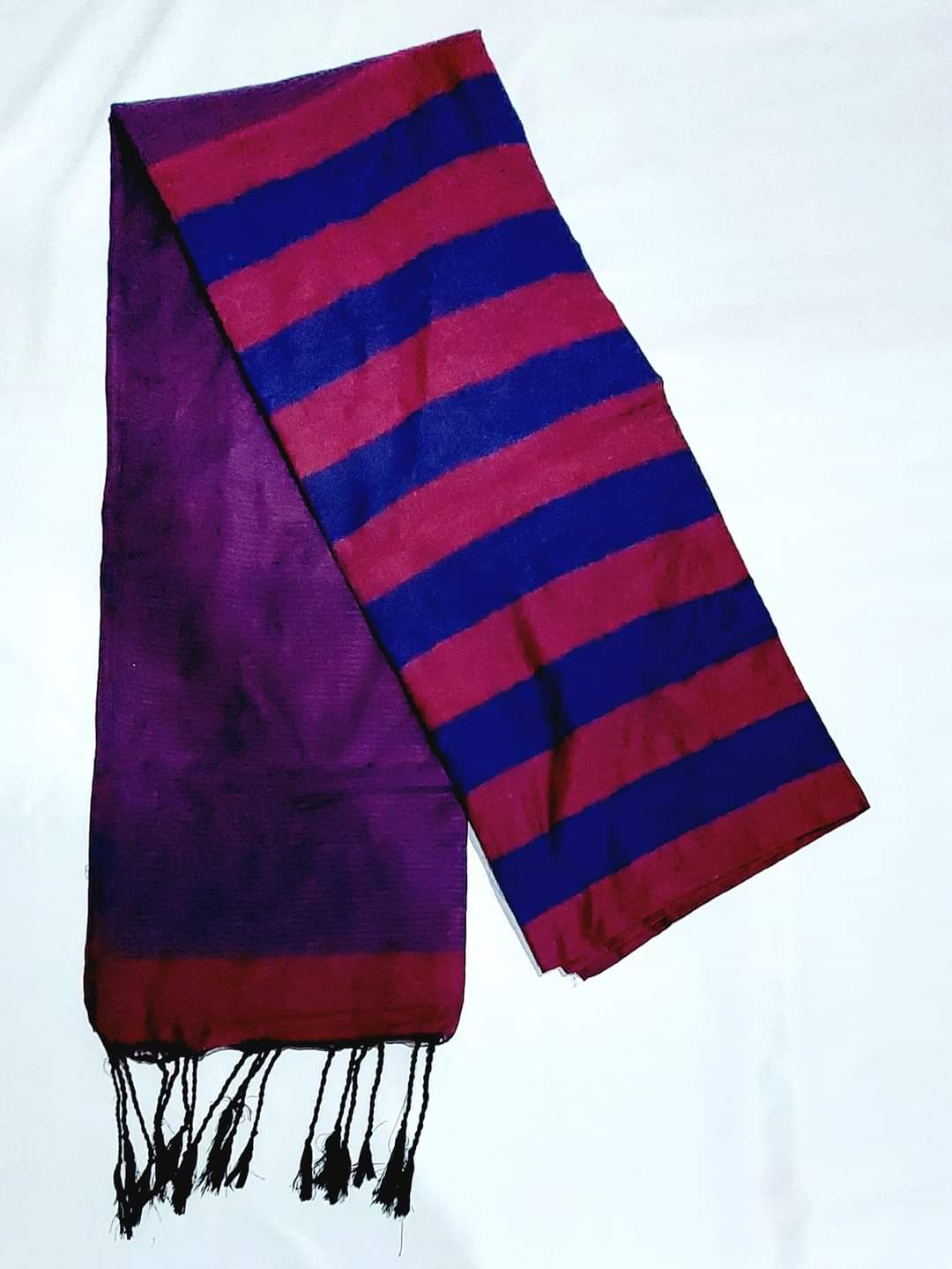 Pure Cotton Handloom Striped Sarees with Blouse Piece