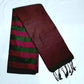 Pure Cotton Handloom Striped Sarees with Blouse Piece
