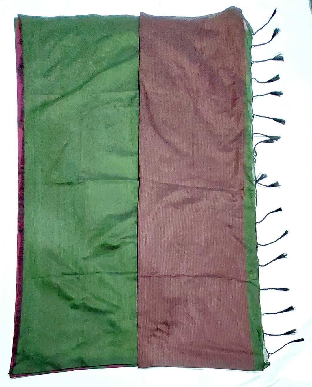 Pure Cotton Handloom Striped Sarees with Blouse Piece
