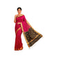 Maheshwari Cotton Silk Saree with Contrast Blouse & Contrast Pallu