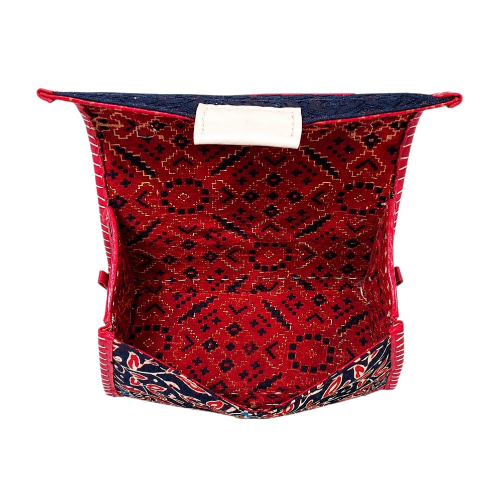 Handcrafted Leather Box-Style Sling Bag