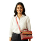 Handcrafted Leather Box-Style Sling Bag