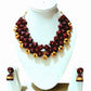 Handmade Terracotta Collar Necklace Set