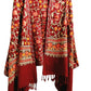Premium Kashmiri Aari Embroidered Lightweight Shawl for Women & Girls