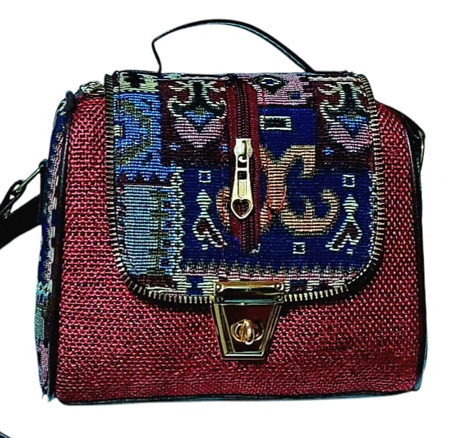 Women's Lightweight Jute Sling Bag