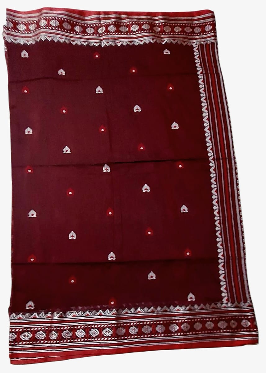 Premium Handloom Pure Khadi Cotton Saree